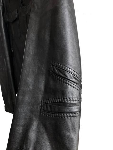 dior homme motorcycle coat|Dior Leather Outer Shell Coats, Jackets & Vests for Men .